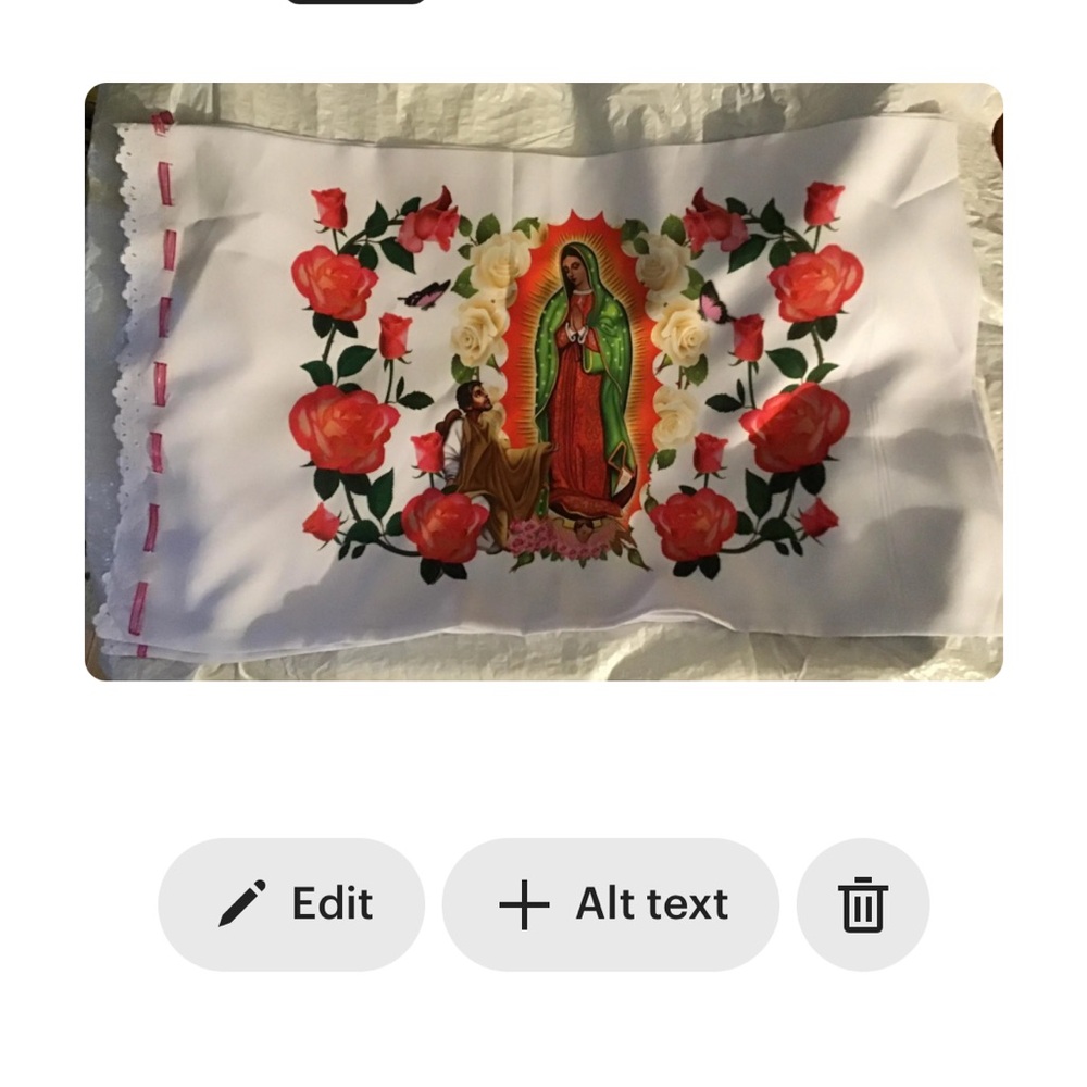 Virgen Mary Pillowcases